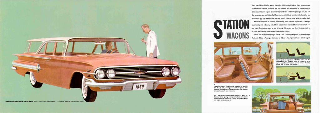 1960 Chevrolet Full-Line Prestige Brochure Page 2